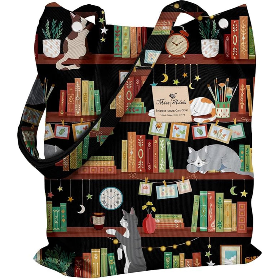 Sevoza Aurelia Corduroy & Canvas Atelier Tote Bag