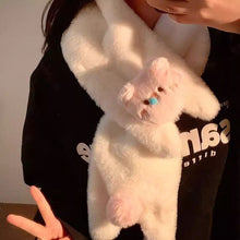 Sevoza Aurelia Plush Faux-Fur Crossover Scarf thumbnail 7