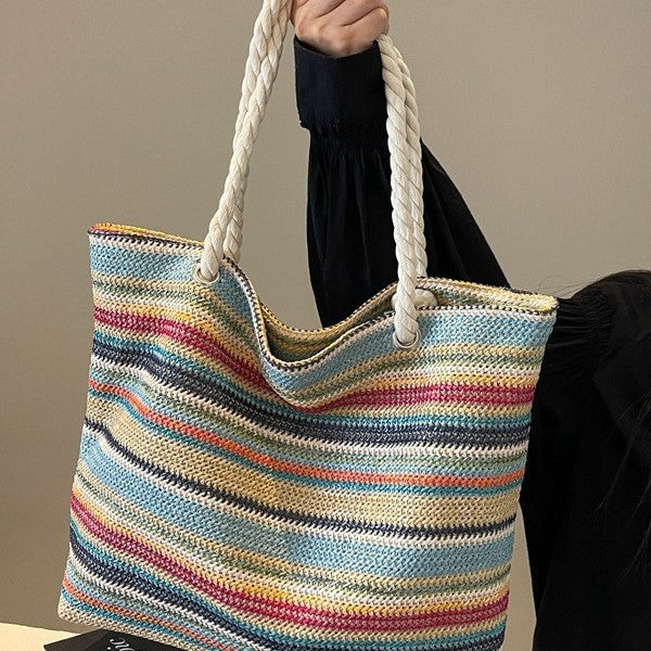 Sevoza Riviera Artisanal Woven Tote