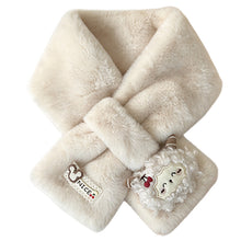 Sevoza Atelier Plush Lamb Cross-Over Scarf thumbnail 9