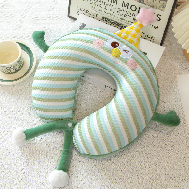 Sevoza Serenity Ergonomic Cooling Silk Travel Neck Pillow