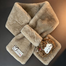 Sevoza Atelier Plush Lamb Cross-Over Scarf thumbnail 13