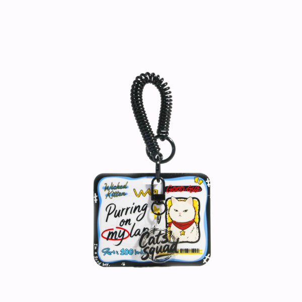 Lovo Plush Cat Card Holder