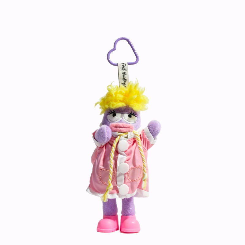 Pumi Raincoat Fish Plush Charm