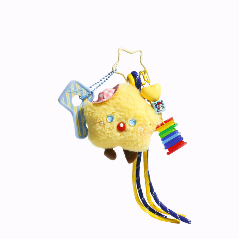 Pimo Beanie Star Plush Charm