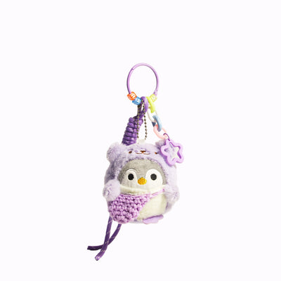 Pova Lavender Penguin Bag Charm
