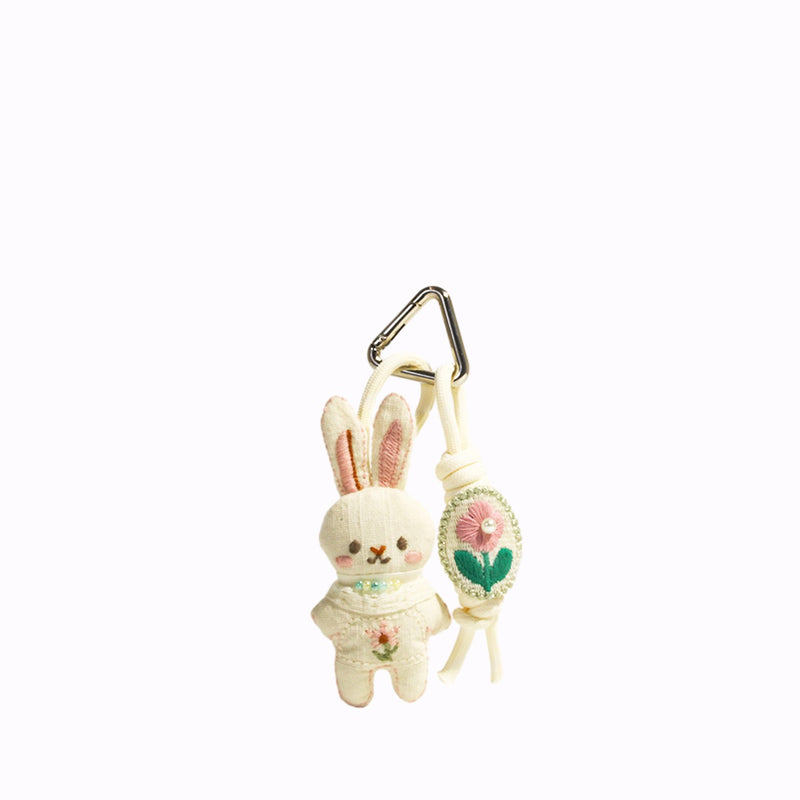 Lomi Knit Bunny Bag Charm