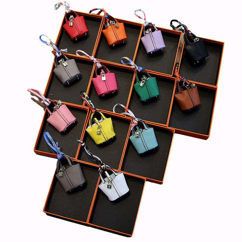 Kovi Mini Basket Bag Charm