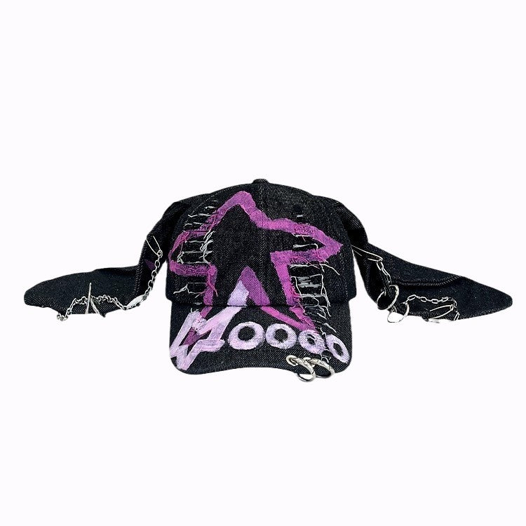 Tavi Denim Bunny Baseball Cap
