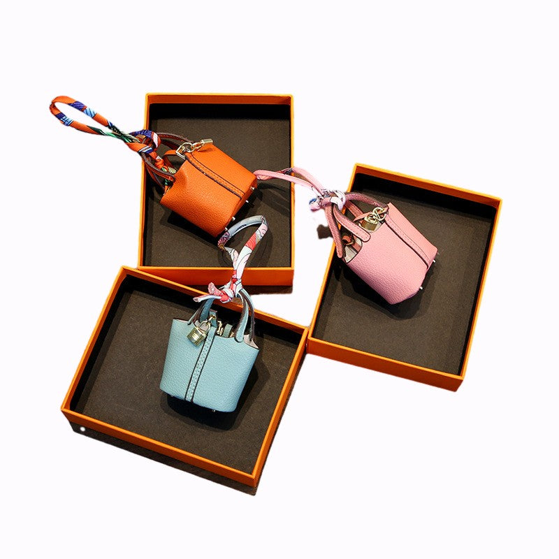 Kovi Mini Basket Bag Charm