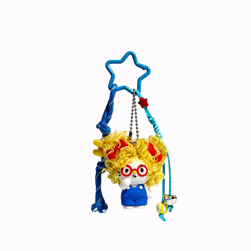 Kobi Fuzzy Hair Plush Charm