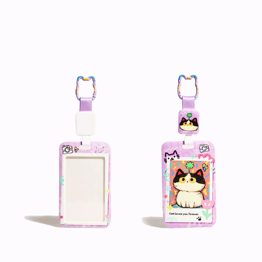 Miri うさ耳 ふわふわカードホルダー