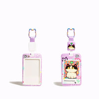 Tavi Pastel Cat Card Holder