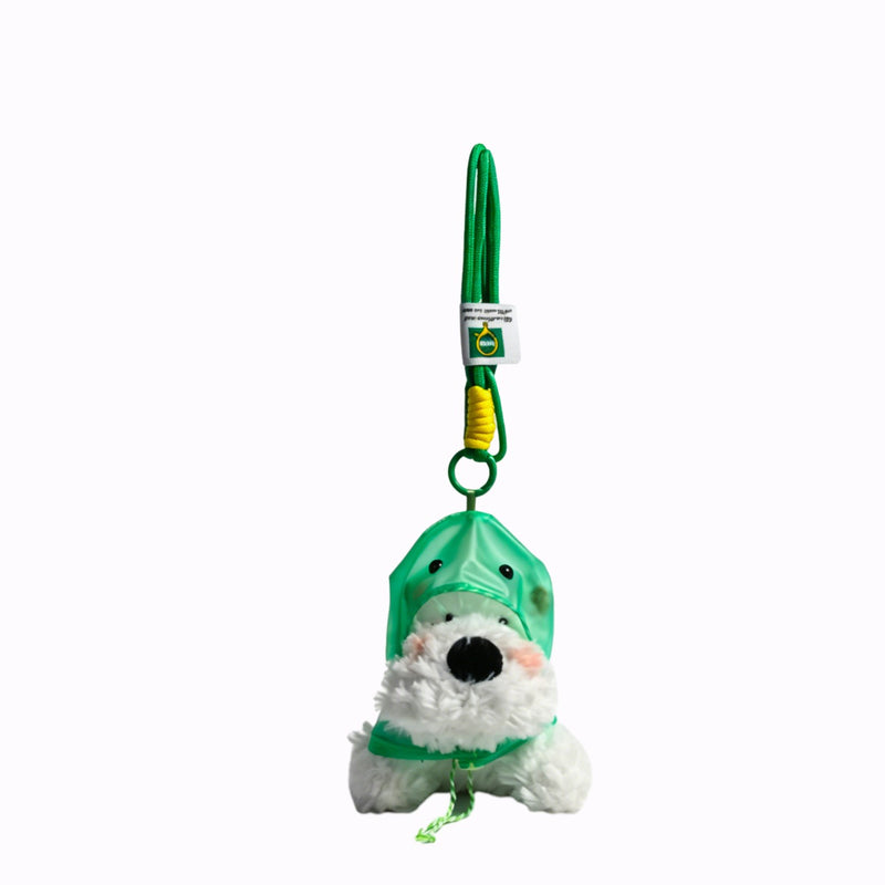 Kobi Raincoat Westie Bag Charm