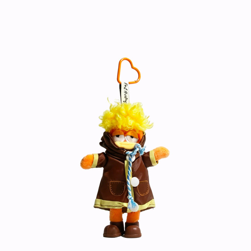 Pumi Raincoat Fish Plush Charm