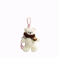 Kobi Cozy Scarf Bear Bag Charm