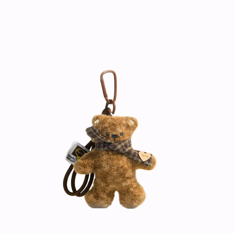 Kobi Cozy Scarf Bear Bag Charm