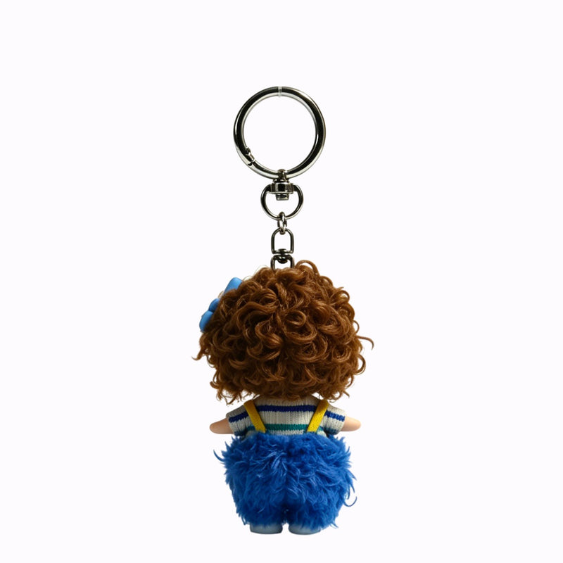 Nobi Curly Plush Keychain