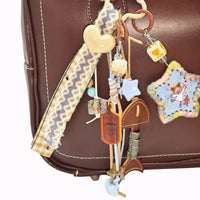 Somi Woven Fishbone Bag Charm