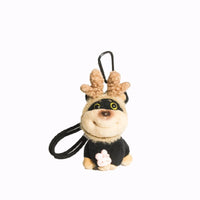 Kovi Honey Puppy Plush Keychain