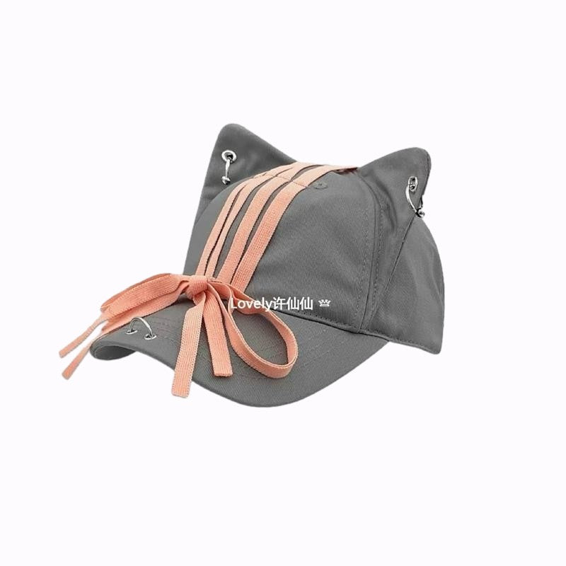 Meli Cat Ear Baseball Cap