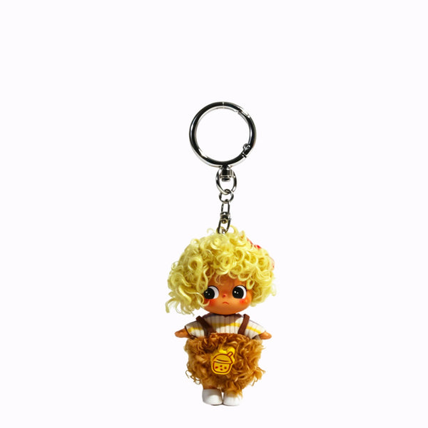 Nobi Curly Plush Keychain