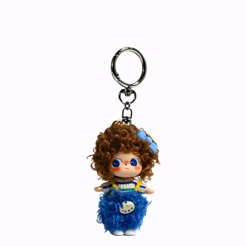 Nobi Curly Plush Keychain