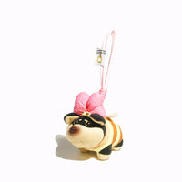 Kovi Honey Puppy Plush Keychain