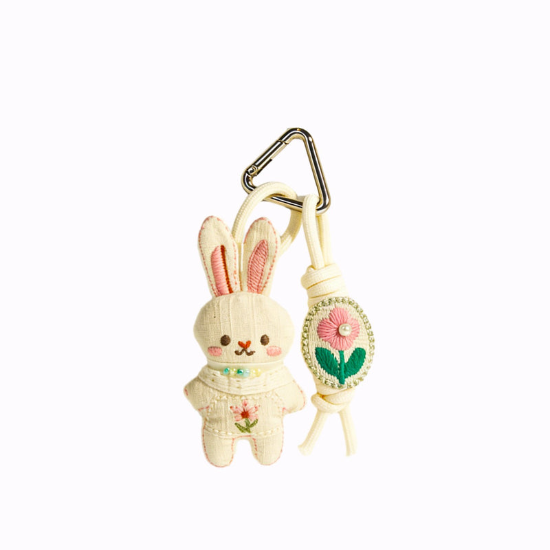 Lomi Knit Bunny Bag Charm