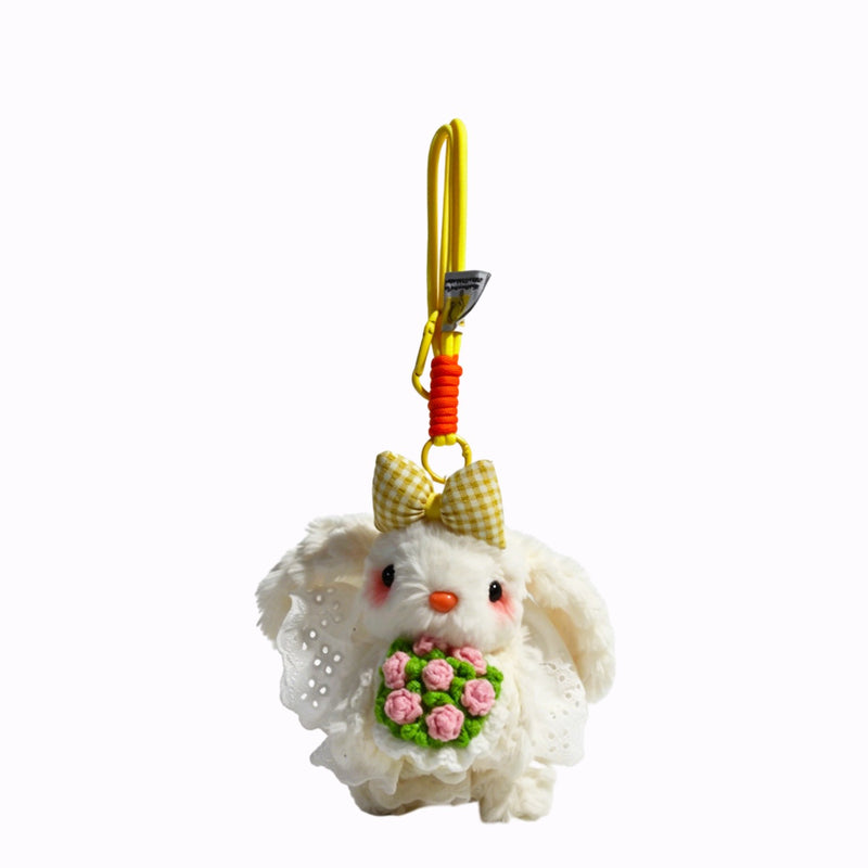 Lapo Blossom Bunny Bag Charm