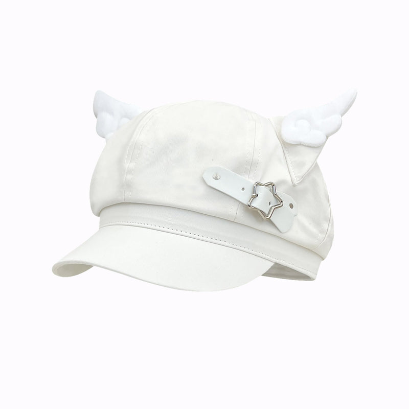 Sima Cat Ear Winged Beret