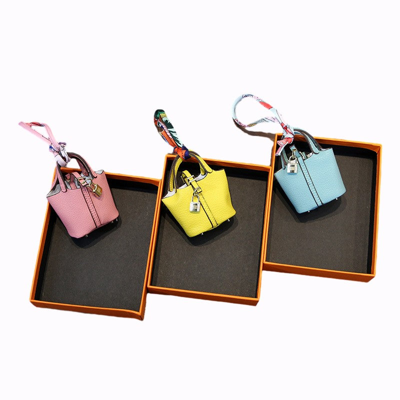 Kovi Mini Basket Bag Charm