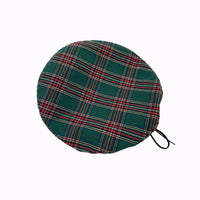 Liva Plaid Cotton Beret