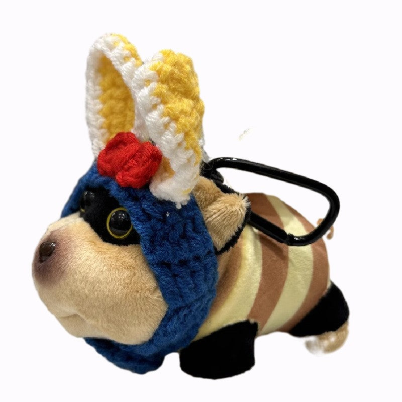 Kovi Honey Puppy Plush Keychain