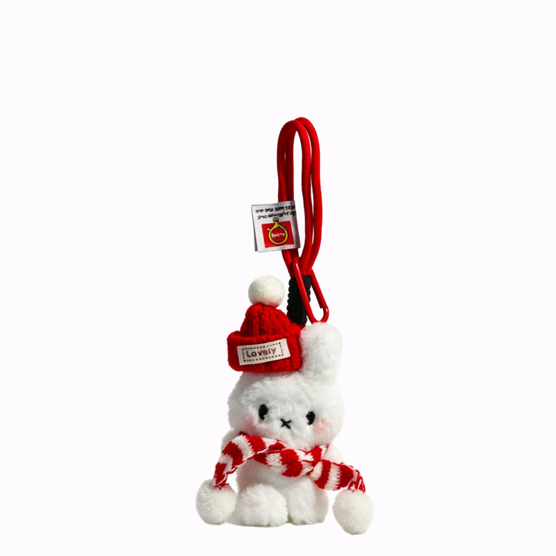 Bimi Creamy Rabbit Plush Charm