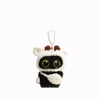 Kumi Hooded Cat Bag Charm