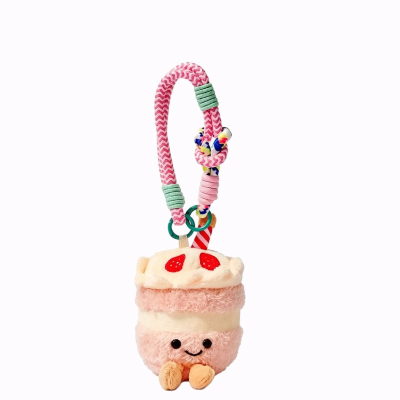 Pomi Plush Bakery Bag Charm