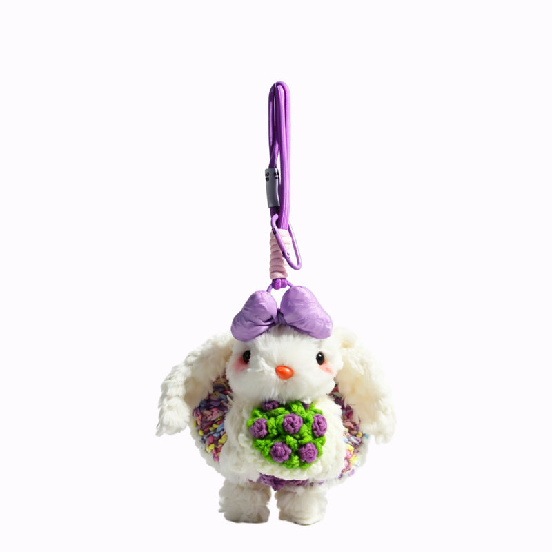 Lapo Blossom Bunny Bag Charm