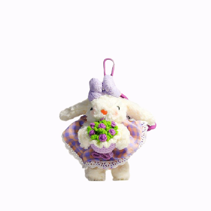 Lapo Blossom Bunny Bag Charm