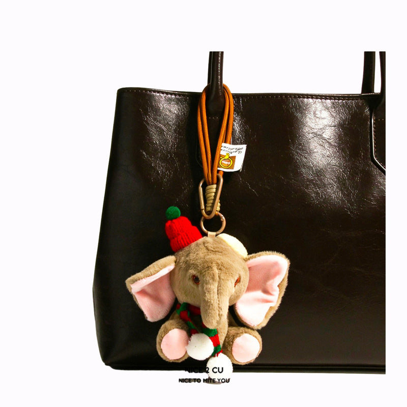 Kobi Cozy Elephant Bag Charm