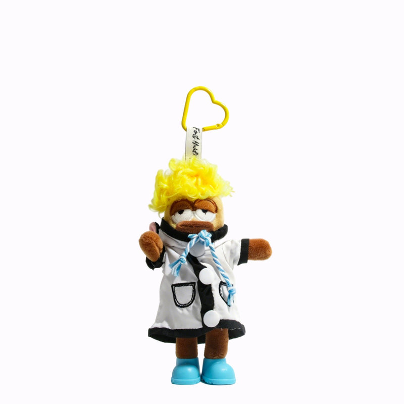 Pumi Raincoat Fish Plush Charm