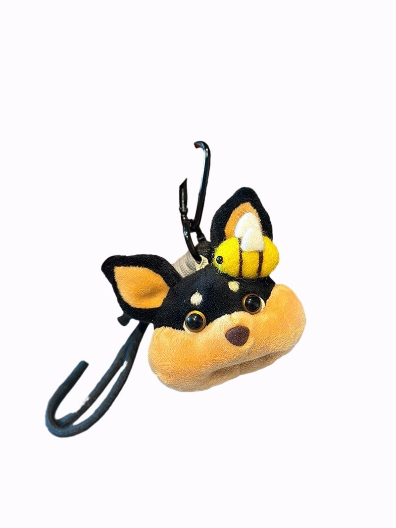 Kovi Honey Puppy Plush Keychain