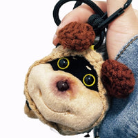 Kovi Honey Puppy Plush Keychain