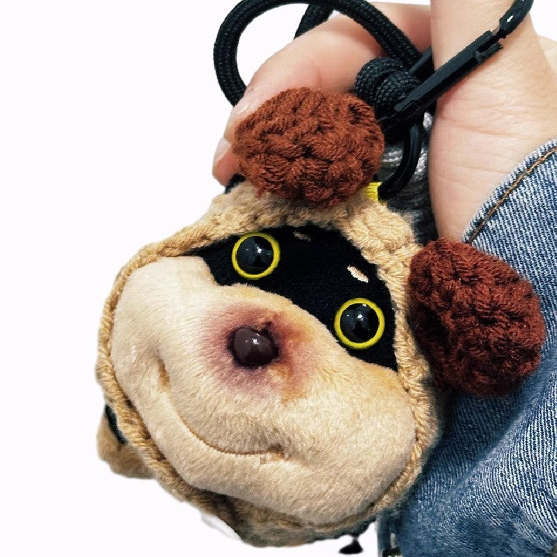 Kovi Honey Puppy Plush Keychain