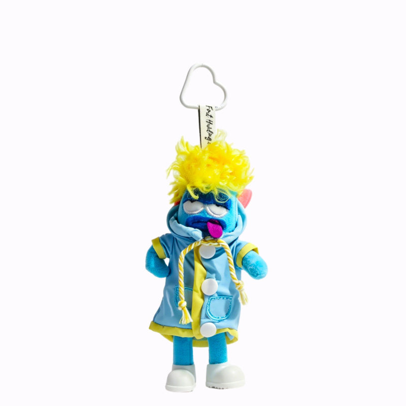 Pumi Raincoat Fish Plush Charm