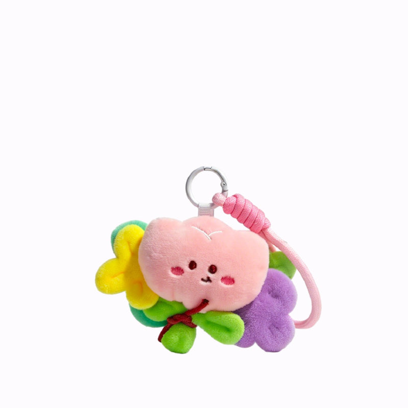 Lumi Fluffy Flower Plush Charm