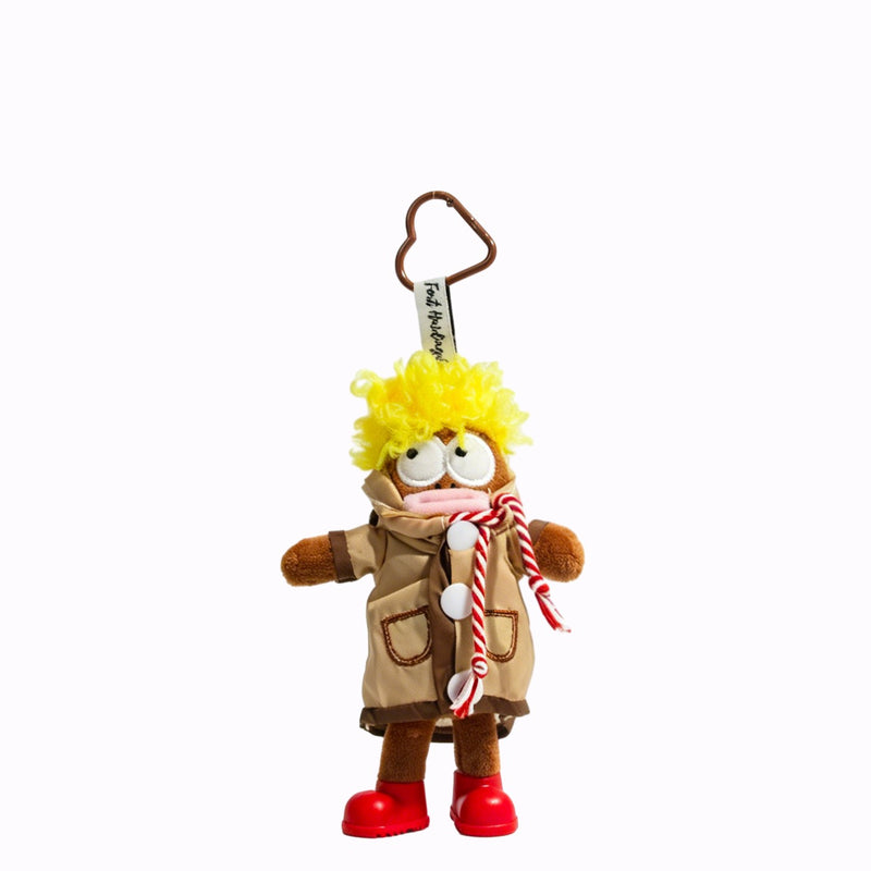 Pumi Raincoat Fish Plush Charm