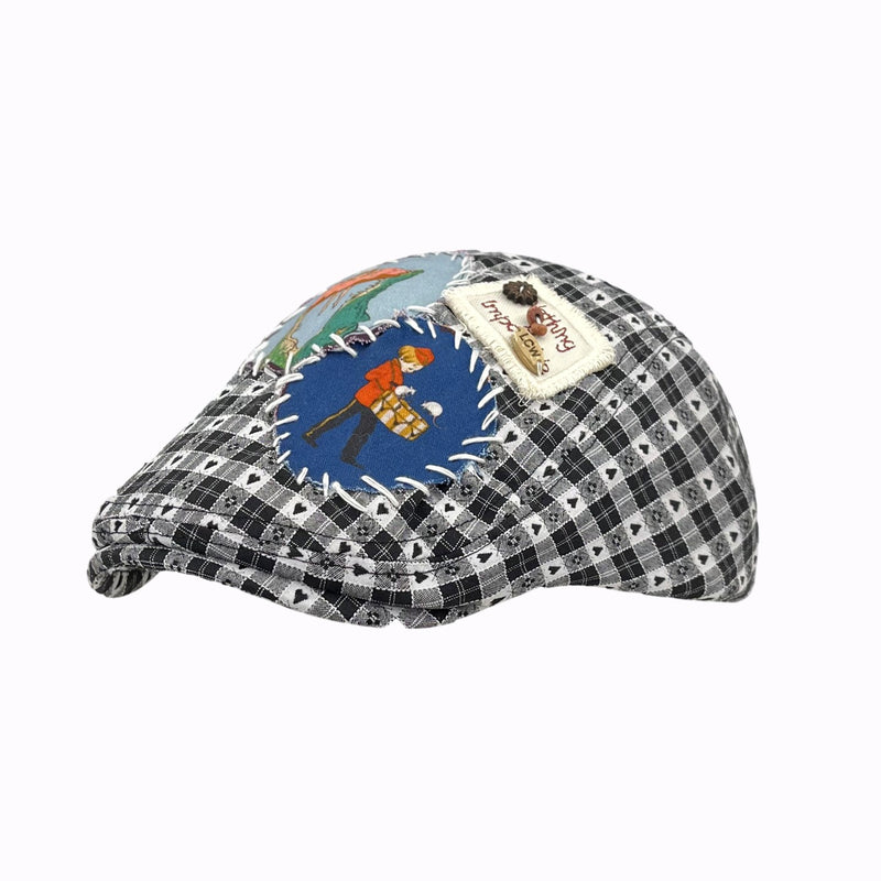 Mupi Plaid Flat Cap