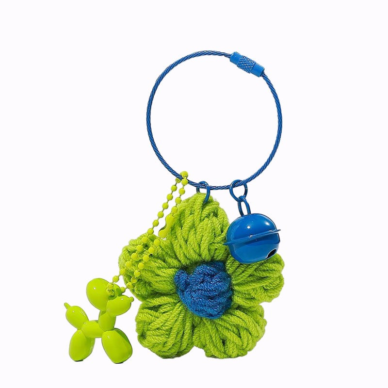 Nipo Knit Daisy Keychain
