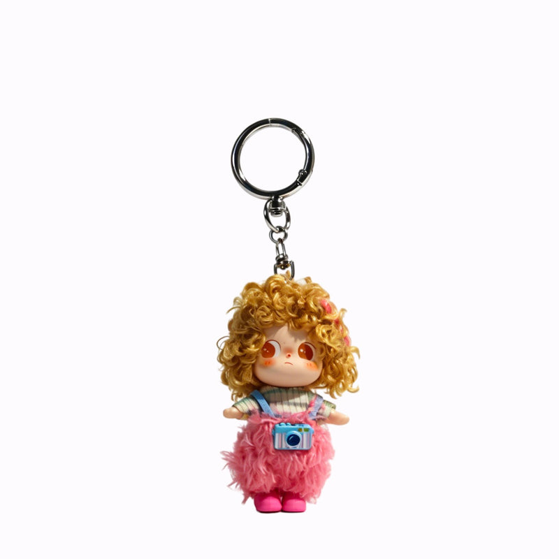 Nobi Curly Plush Keychain